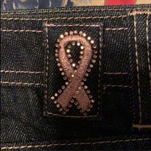 WHBM breast cancer awareness jeans